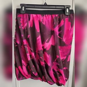 Loft Pink Bubble Skirt Size S